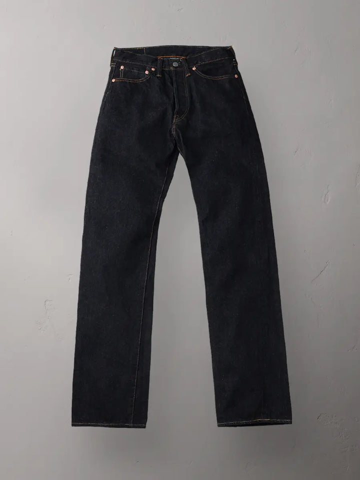 The Flat Head 14.5oz Straight Indigo Denim [3005]