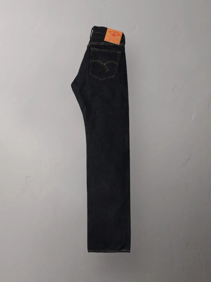 The Flat Head 14.5oz Straight Indigo Denim [3005]