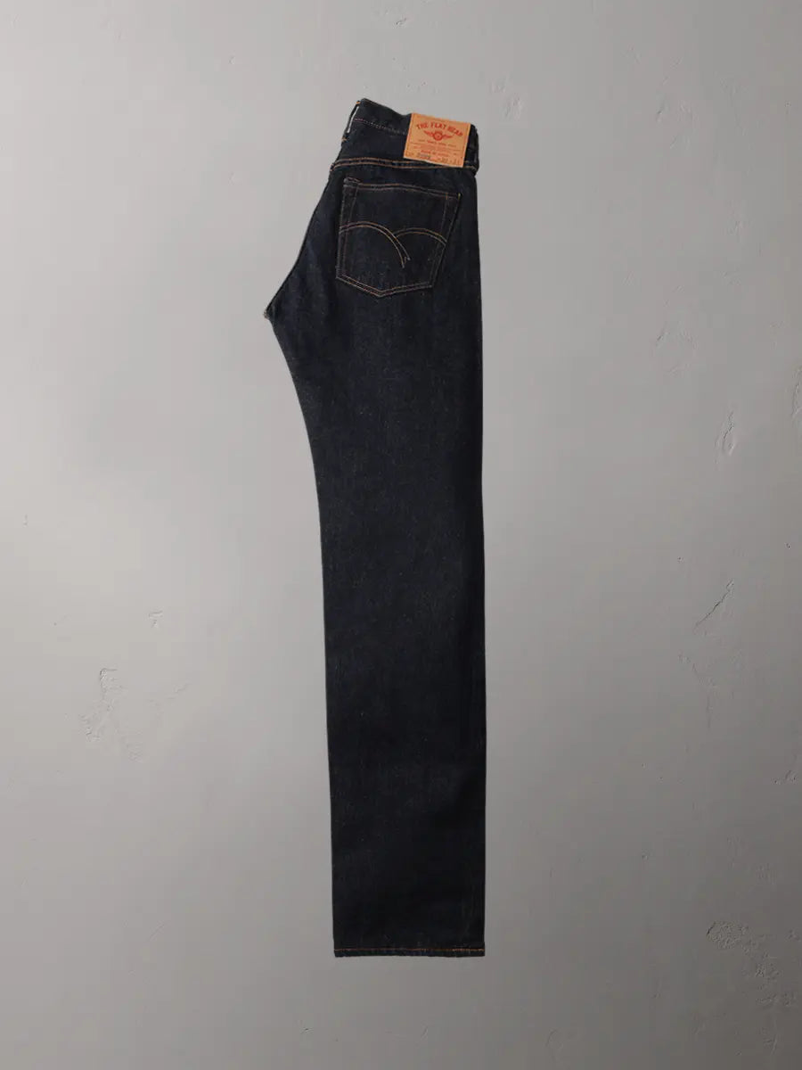 The Flat Head 14.5oz Tapered Straight Indigo Denim [3009]