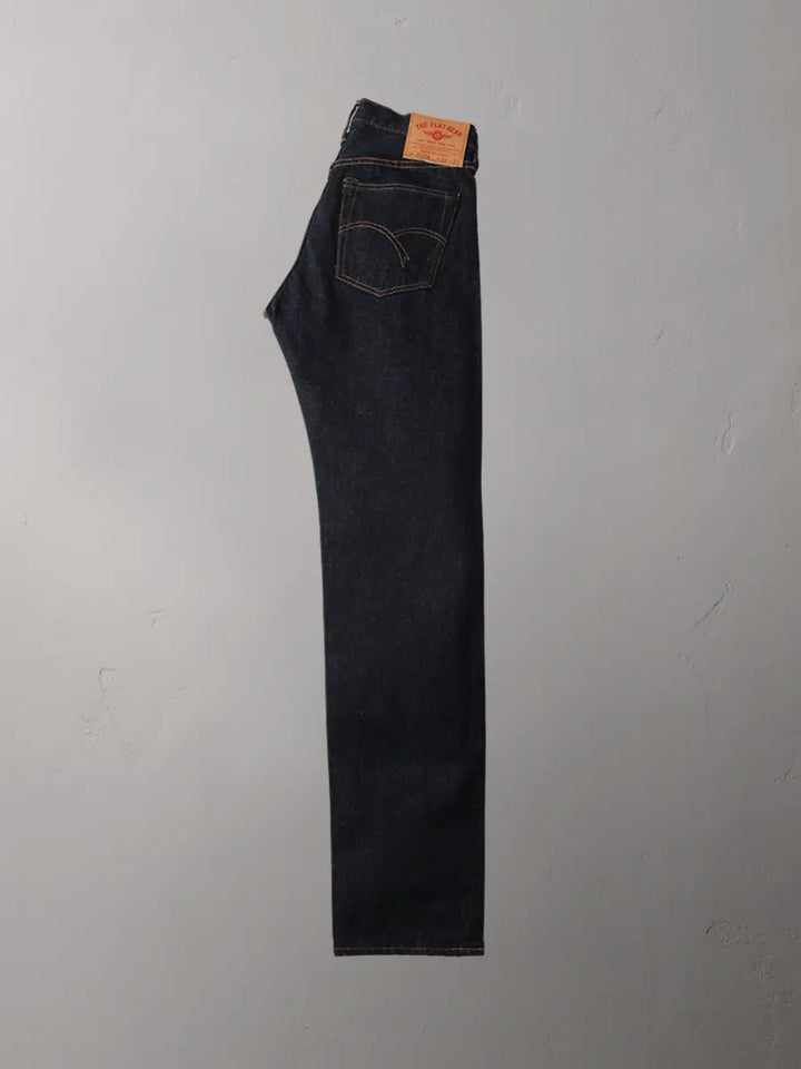The Flat Head 14.5oz Tapered Straight Indigo Denim [3009]