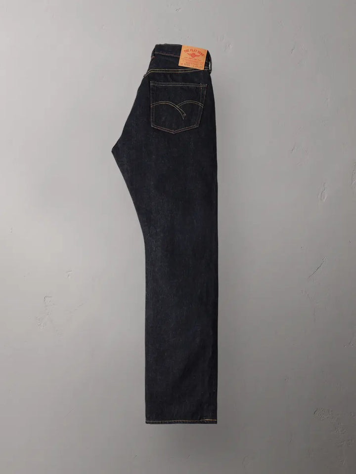 The Flat Head 18oz Wide Tapered Indigo Denim [8004]