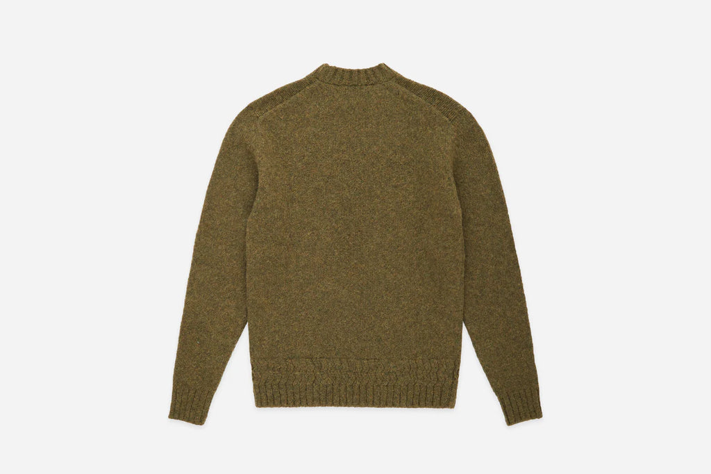 3sixteen Alpaca Crewneck - Forest