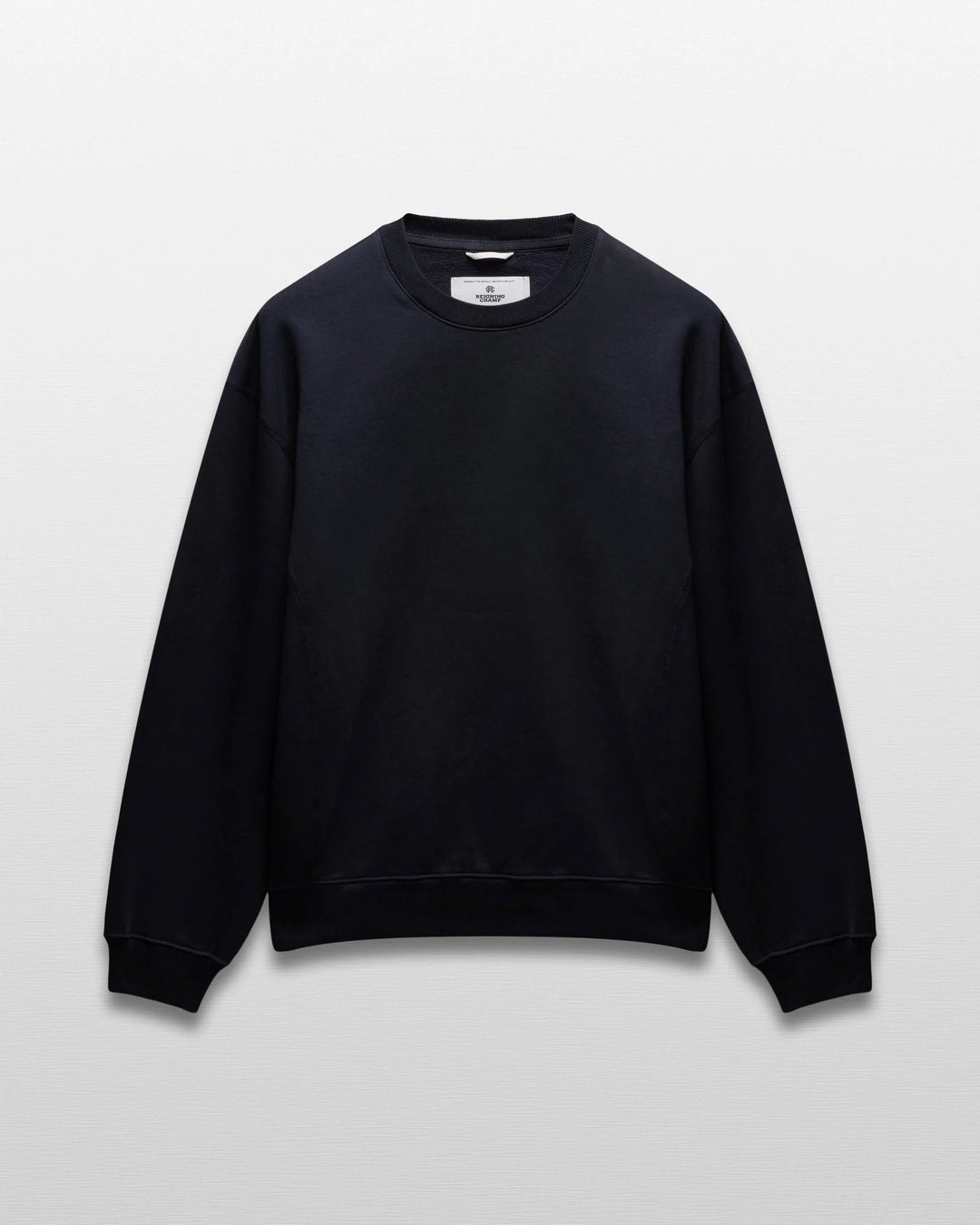 Reigning Champ Knit Brushed Fleece '97 Relaxed Crewneck - Navy