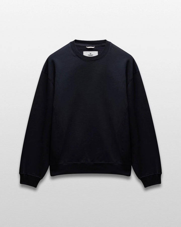 Reigning Champ Knit Brushed Fleece '97 Relaxed Crewneck - Navy
