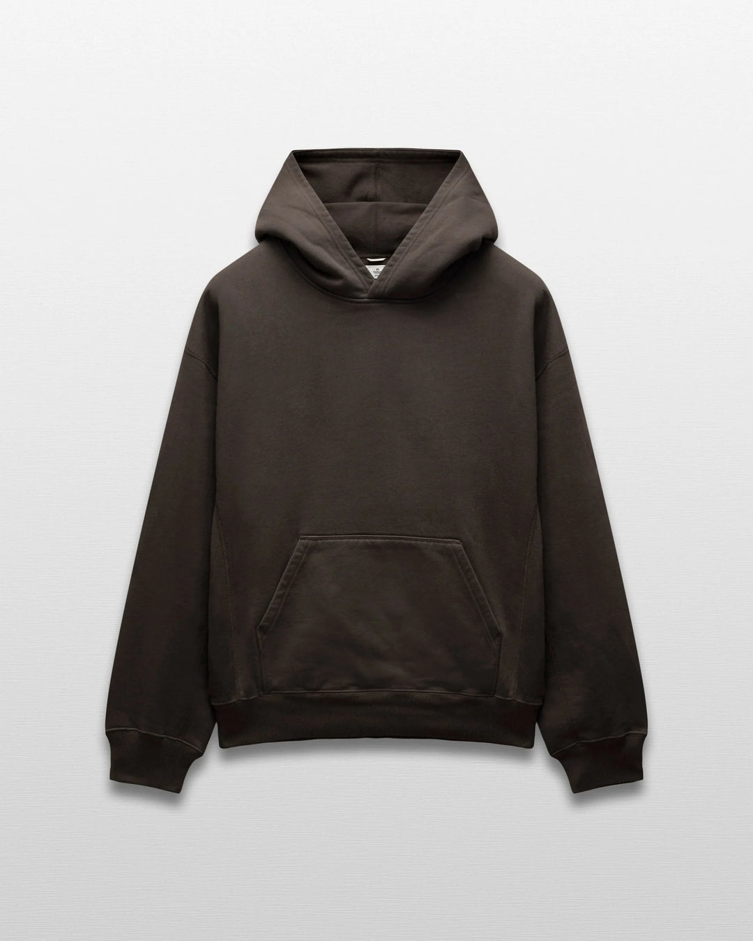 Reigning Champ Brushed Fleece '97 Relaxed Hoodie - Coffee