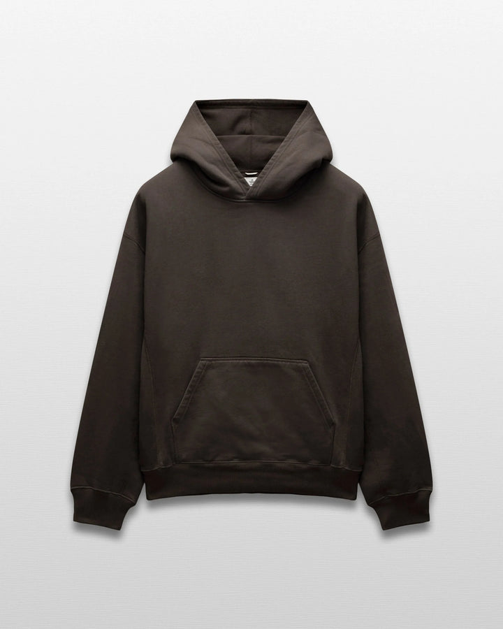 Reigning Champ Brushed Fleece '97 Relaxed Hoodie - Coffee