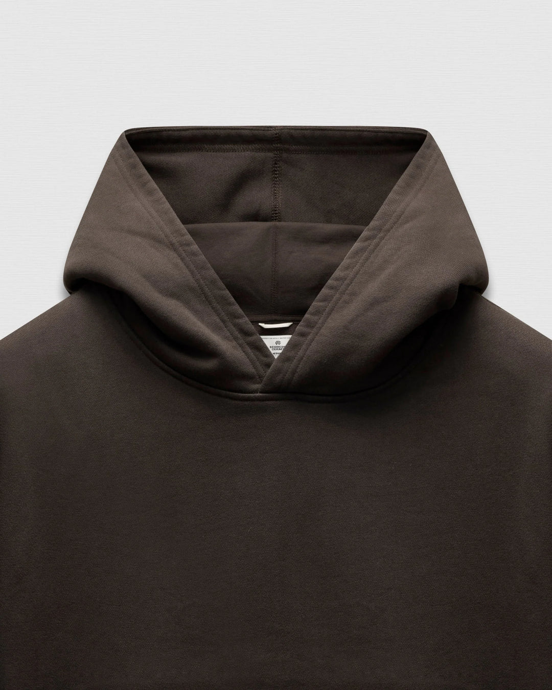 Reigning Champ Brushed Fleece '97 Relaxed Hoodie - Coffee