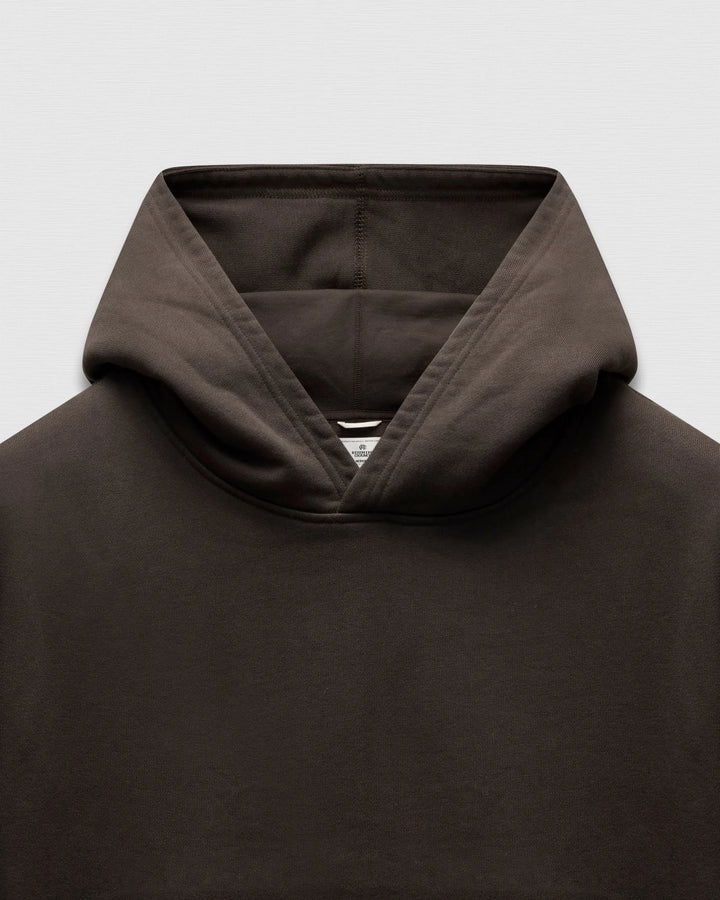 Reigning Champ Brushed Fleece '97 Relaxed Hoodie - Coffee