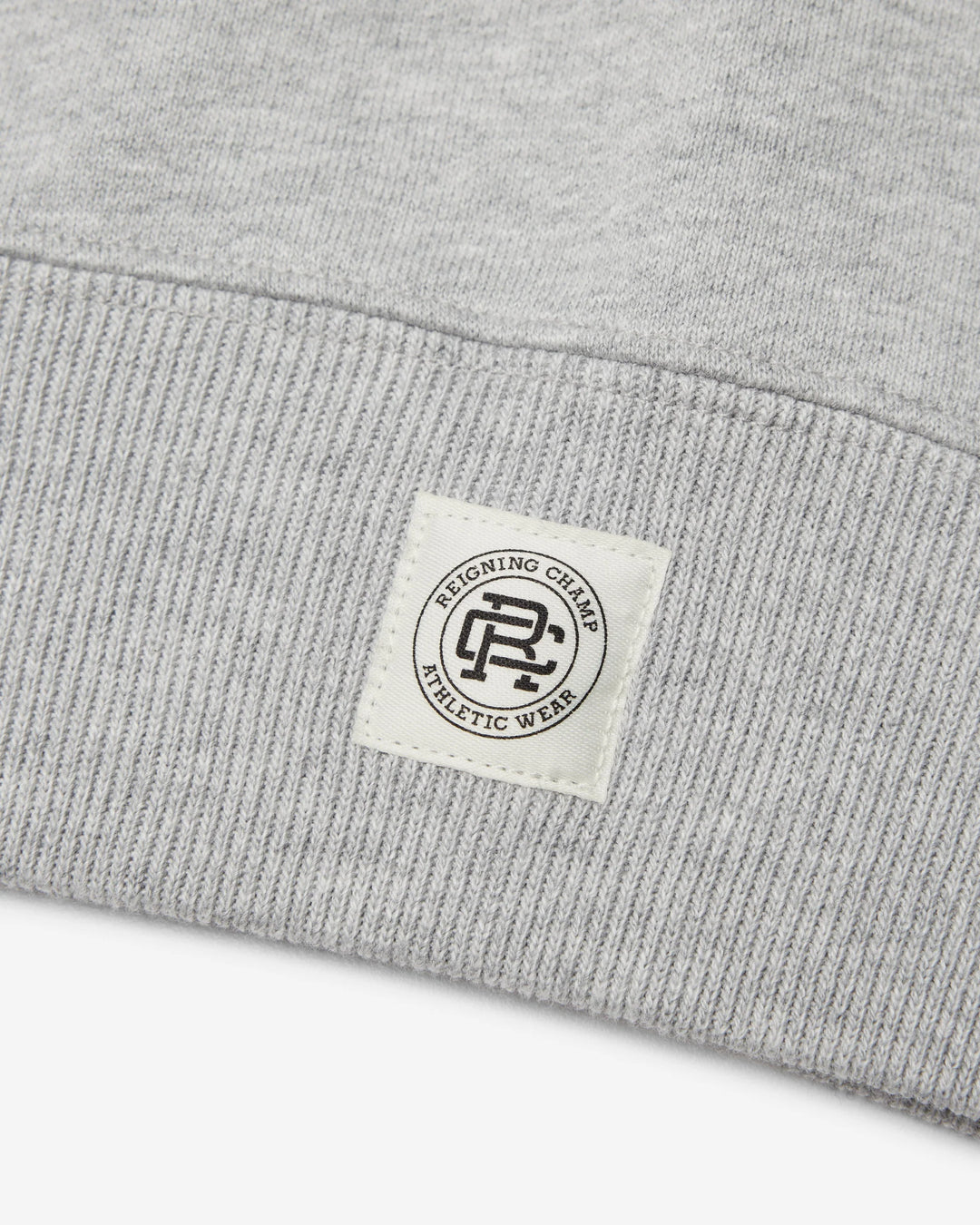 Reigning Champ Brushed Fleece '97 Relaxed Hoodie - Heather Grey