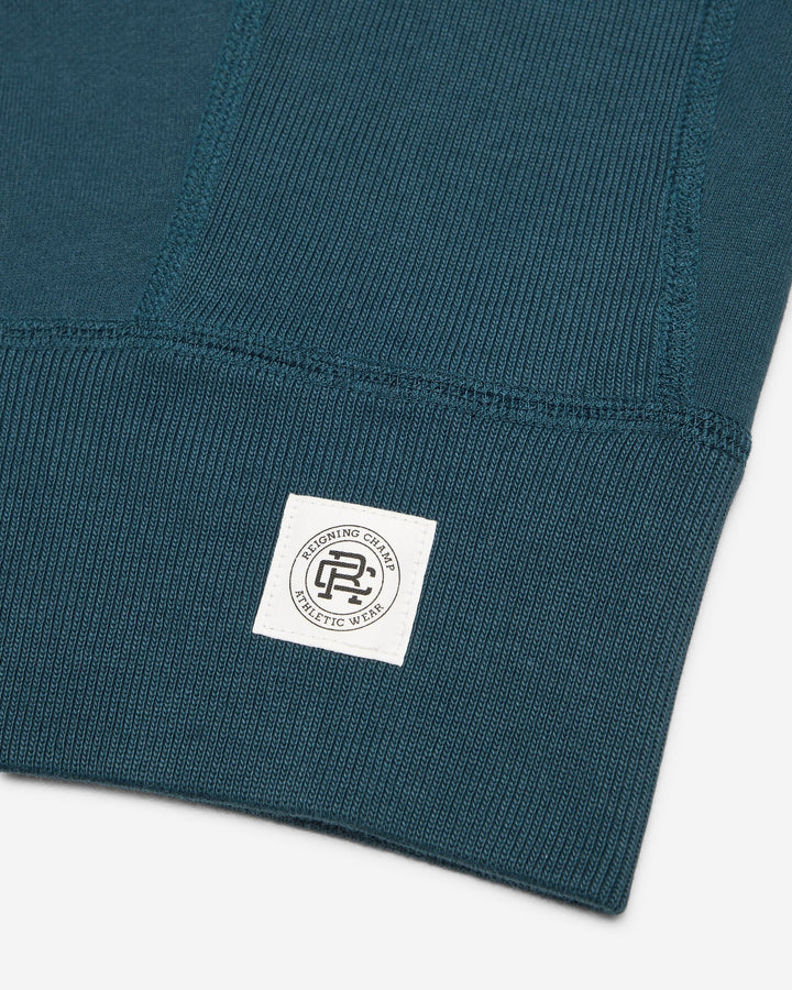 Reigning Champ - Knit Midweight Terry Relaxed Crewneck in Atlantic
