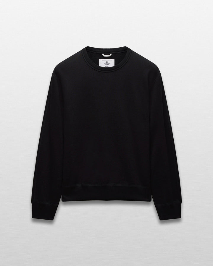 Reigning Champ Midweight Terry Standard Crewneck - Black