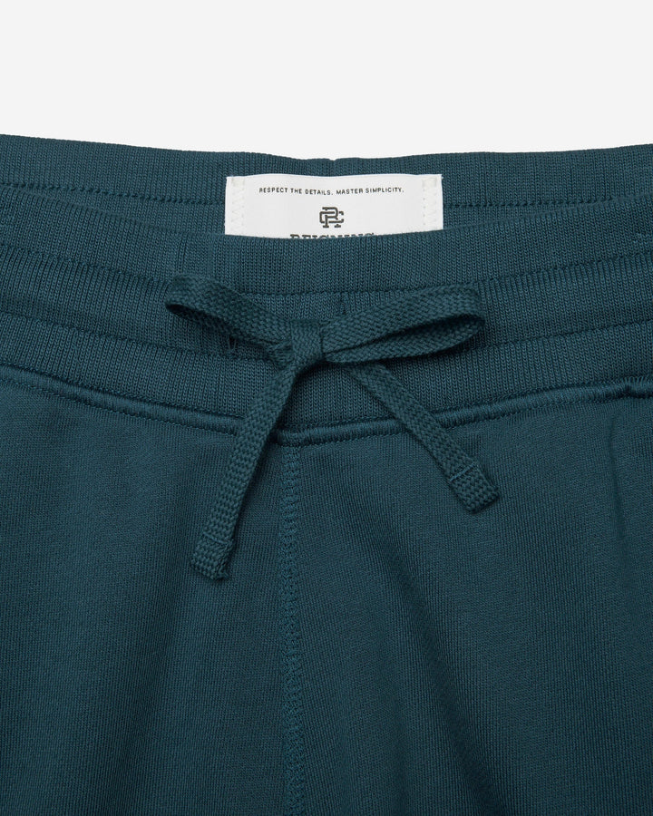 Reigning Champ - Knit Midweight Terry Standard Cuffed Sweatpant in Atlantic