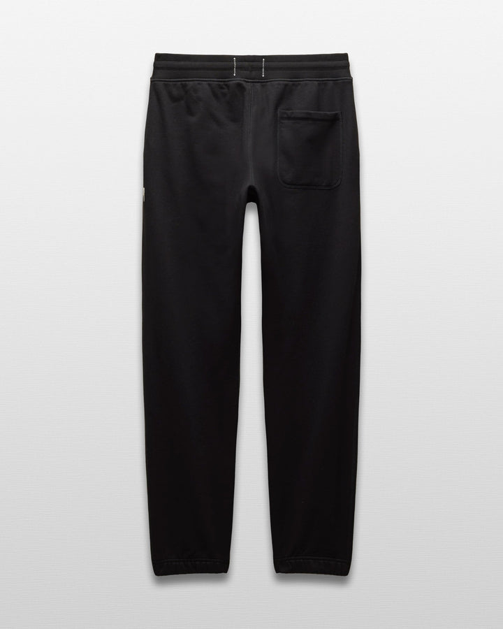 Reigning Champ - Knit Midweight Terry Standard Cuffed Sweatpant in Black