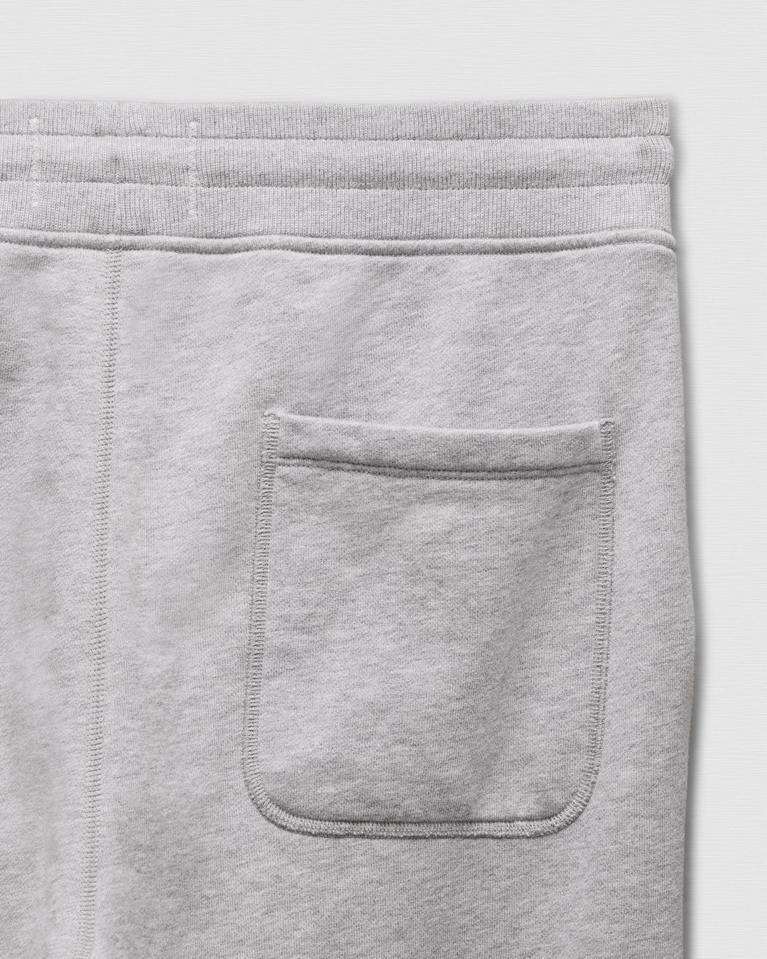 Reigning Champ - Knit Midweight Terry Standard Cuffed Sweatpant in Heather Grey