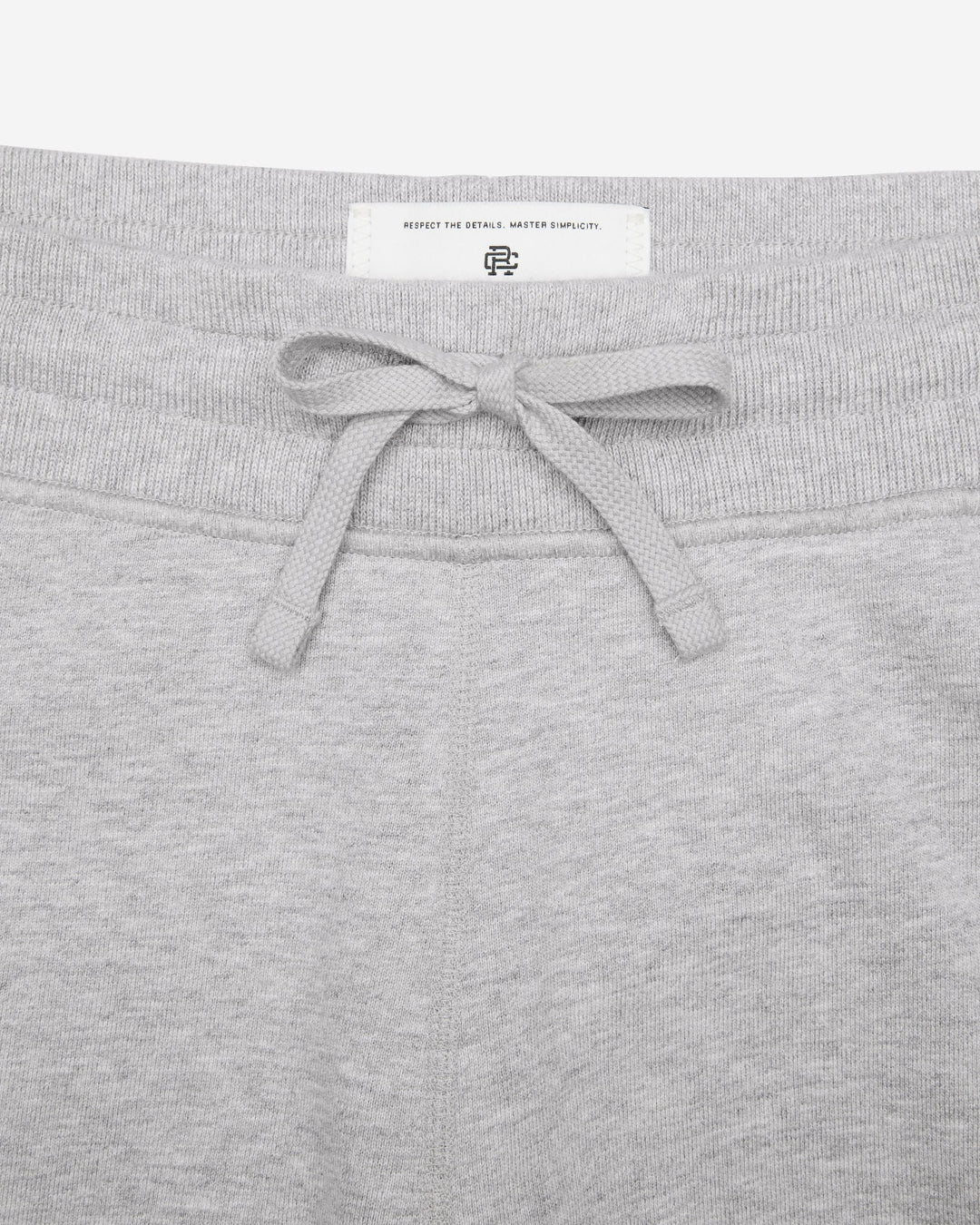 Reigning Champ - Knit Midweight Terry Standard Cuffed Sweatpant in Heather Grey