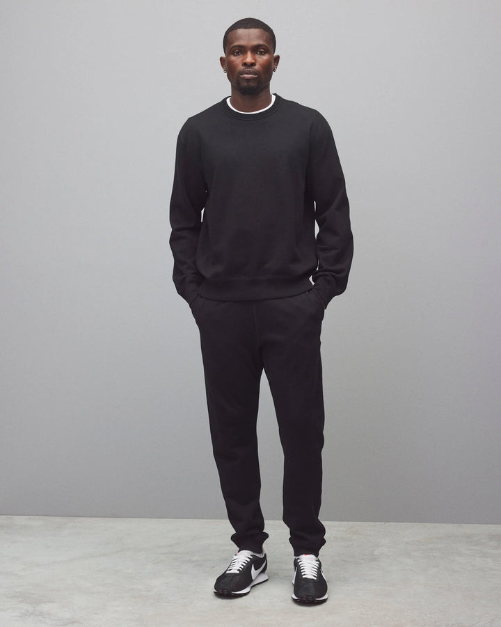 Reigning Champ Midweight Terry Slim Sweatpant - Black