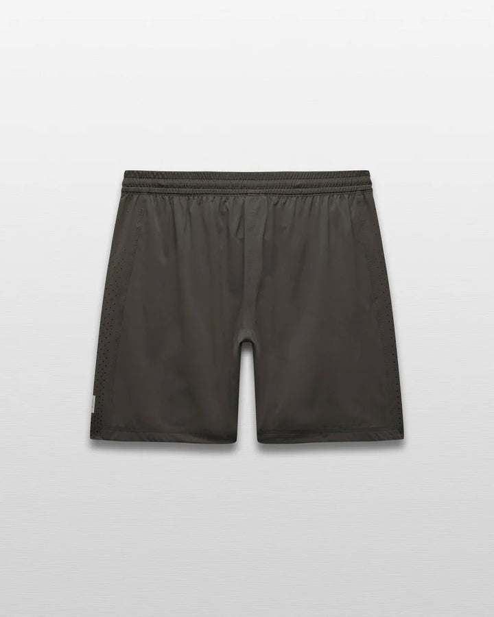 Reigning Champ 4-Way Stretch Nylon Standard Training Short 7” - Carbon