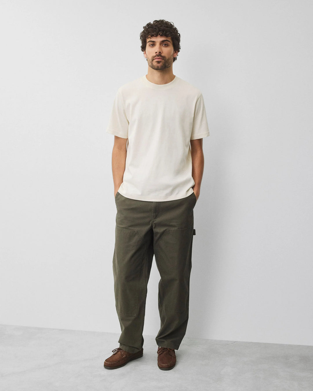 Reigning Champ Midweight Jersey OG T-Shirt - Arctic Wolf