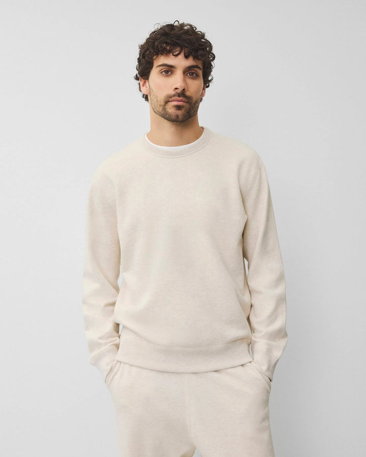 Reigning Champ Midnight Terry Standard Crewneck -  Natural