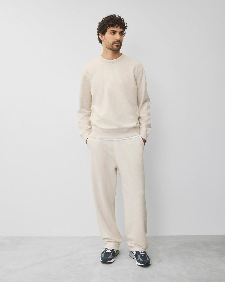 Reigning Champ Midnight Terry Standard Crewneck -  Natural