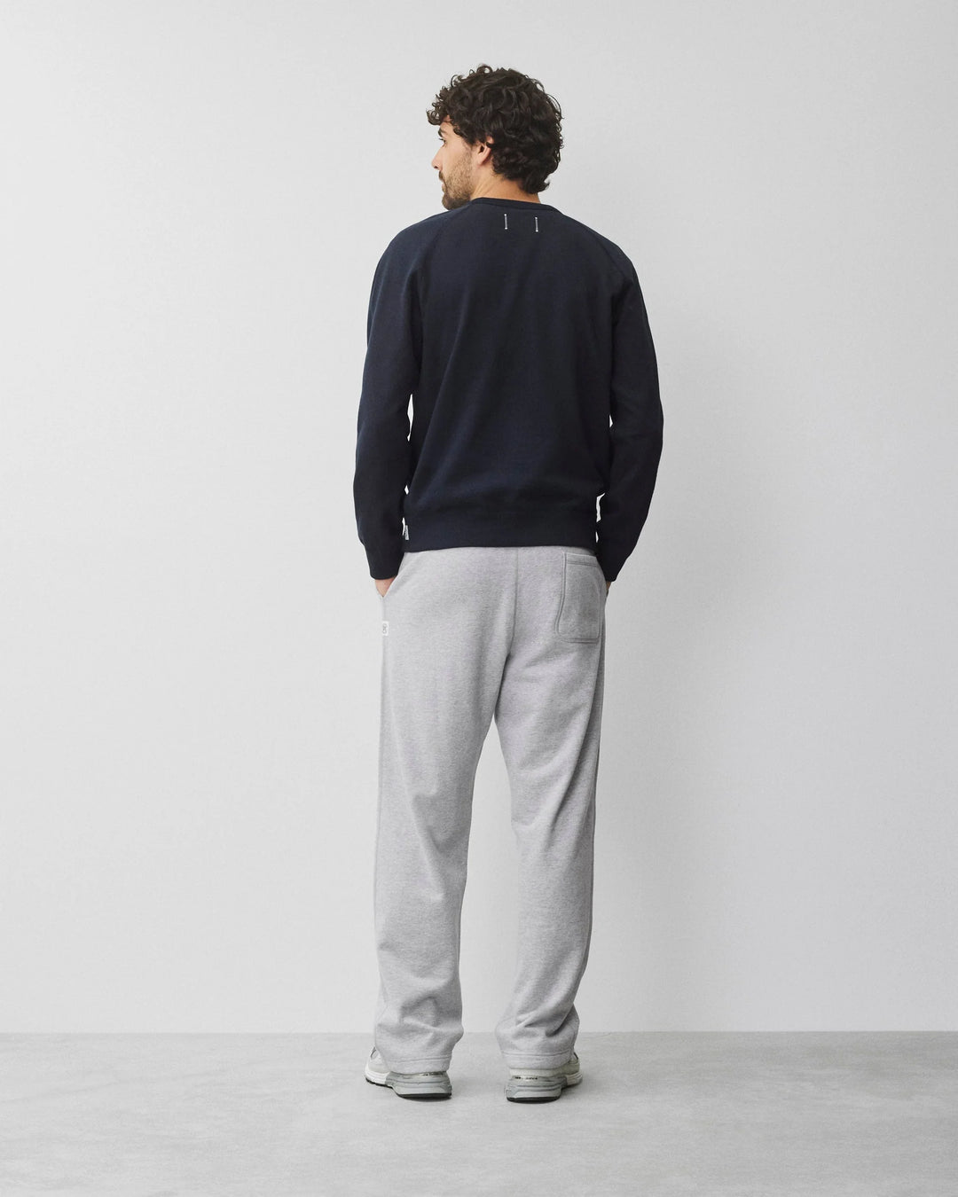 Reigning Champ Midnight Terry Standard Crewneck -  Navy