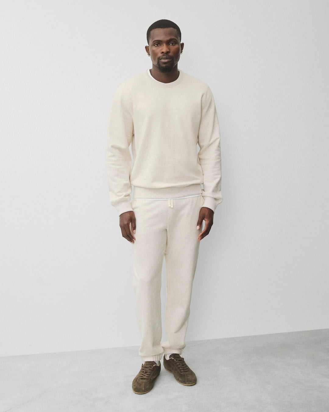 Reigning Champ Midweight Terry Standard Sweatpant - Heather Natural