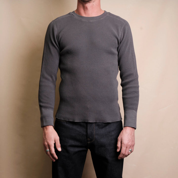 Freenote Cloth Thermal Long Sleeve - Midnight