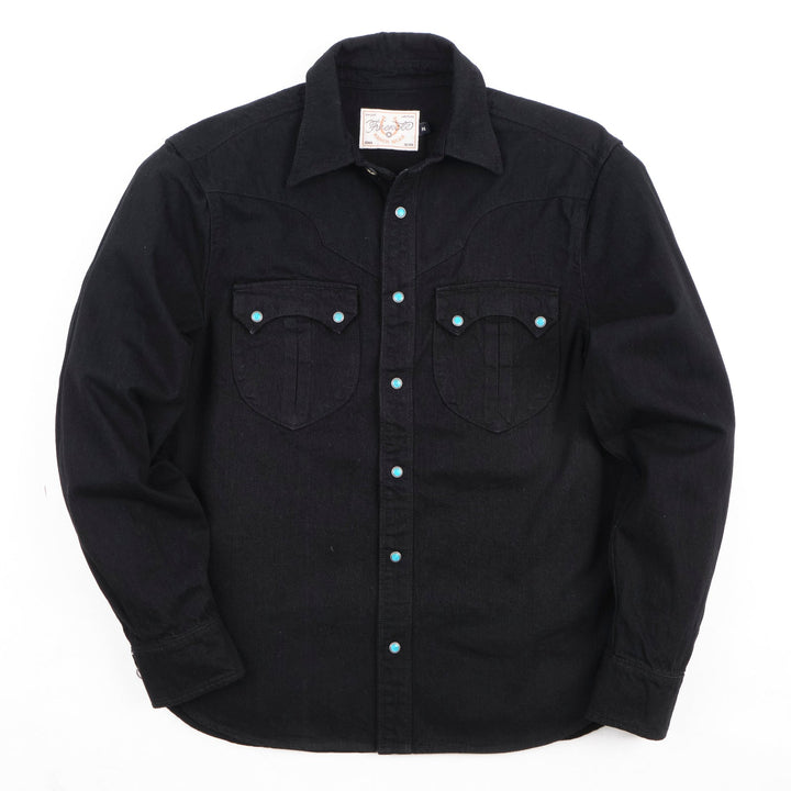 Freenote Cloth - Sinclair L/S in Black