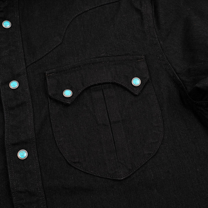 Freenote Cloth - Sinclair L/S in Black