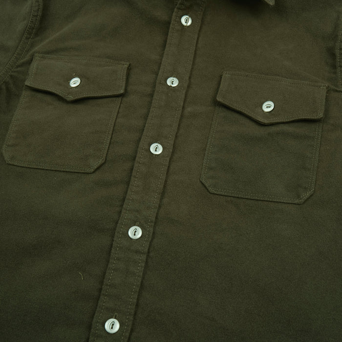 Freenote Cloth Scout Moleskin - Olive