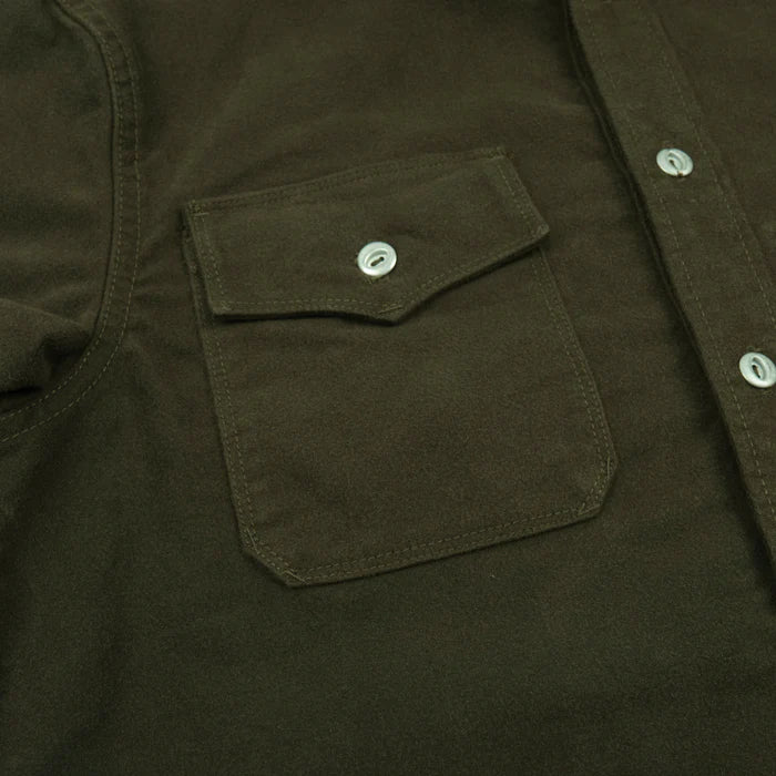 Freenote Cloth Scout Moleskin - Olive