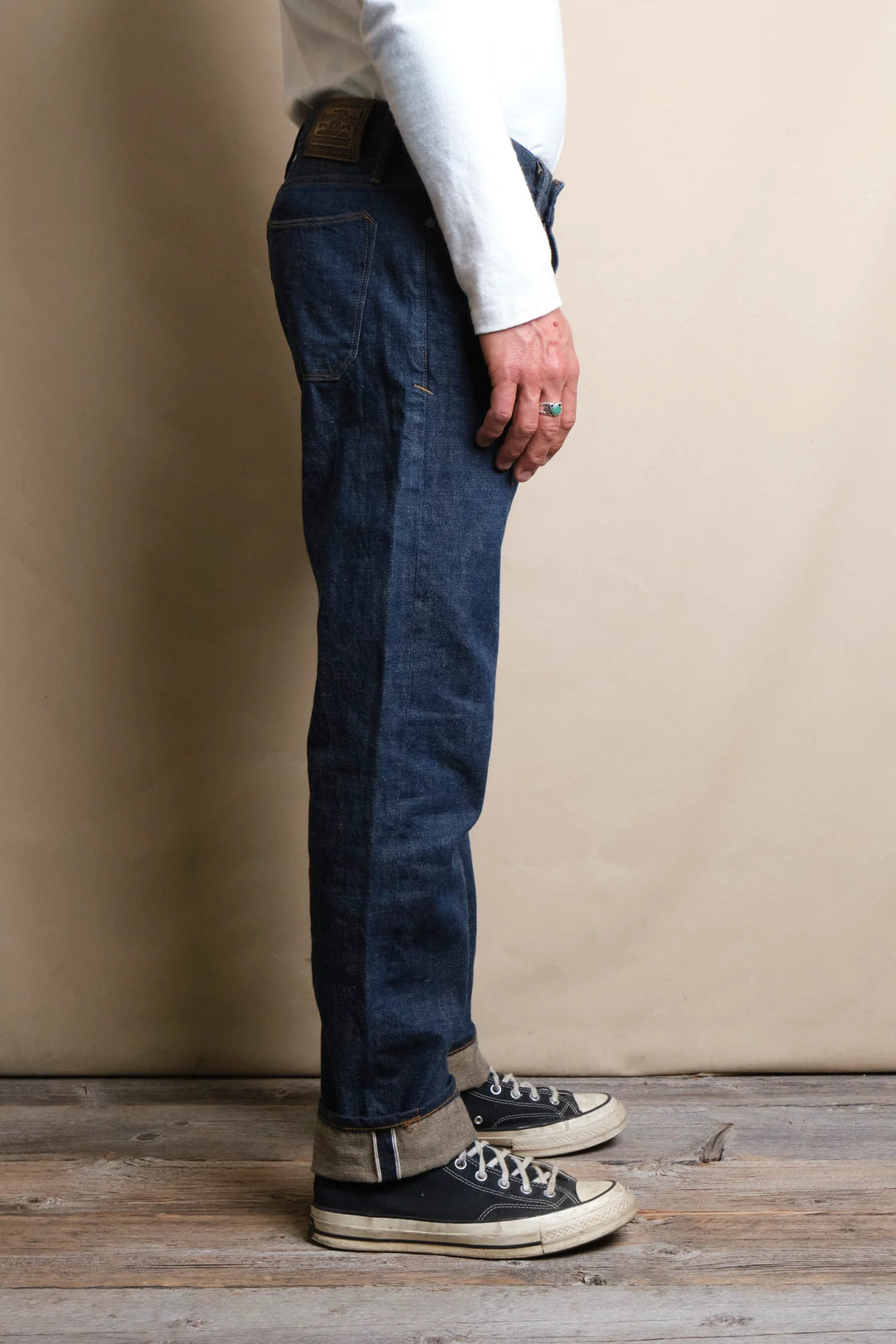 Freenote Cloth Portola Classic Taper 13oz Natural Rinsed Denim