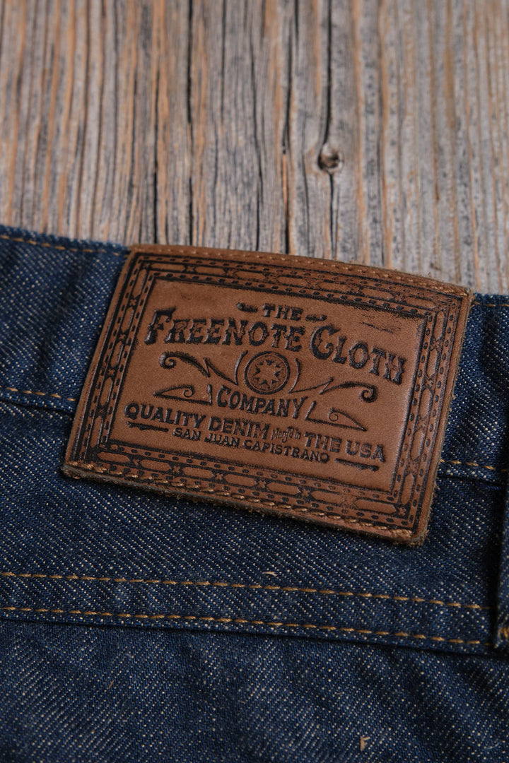 Freenote Cloth Portola Classic Taper 13oz Natural Rinsed Denim