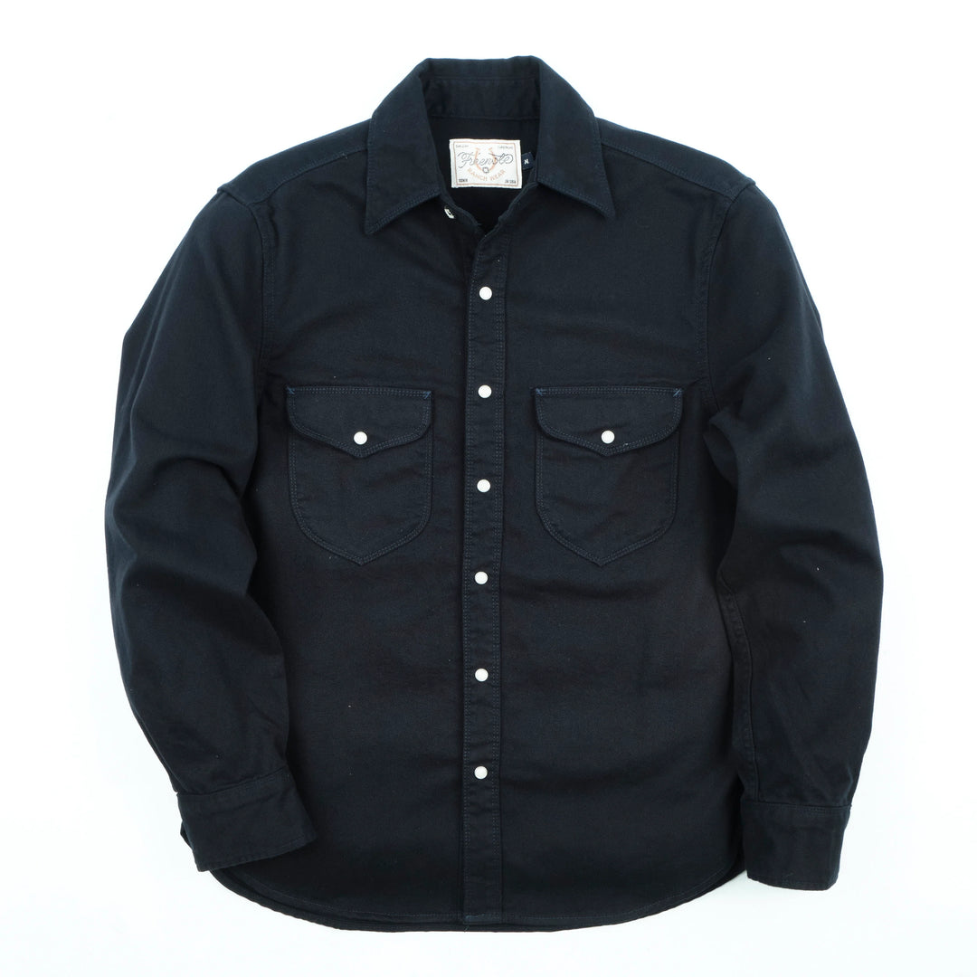 Freenote Cloth - Bodie LS Navy Twill