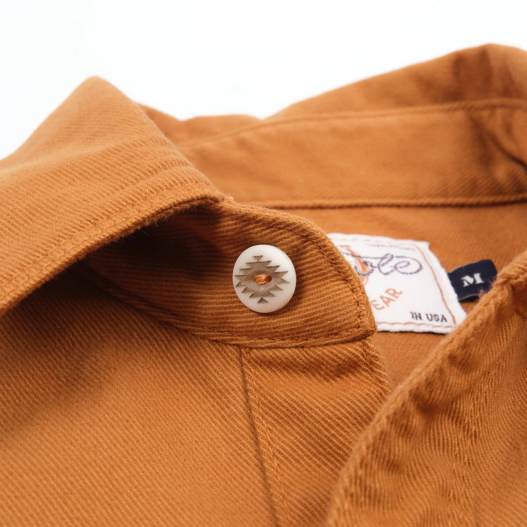 Freenote Cloth - Bodie LS Gold Twill