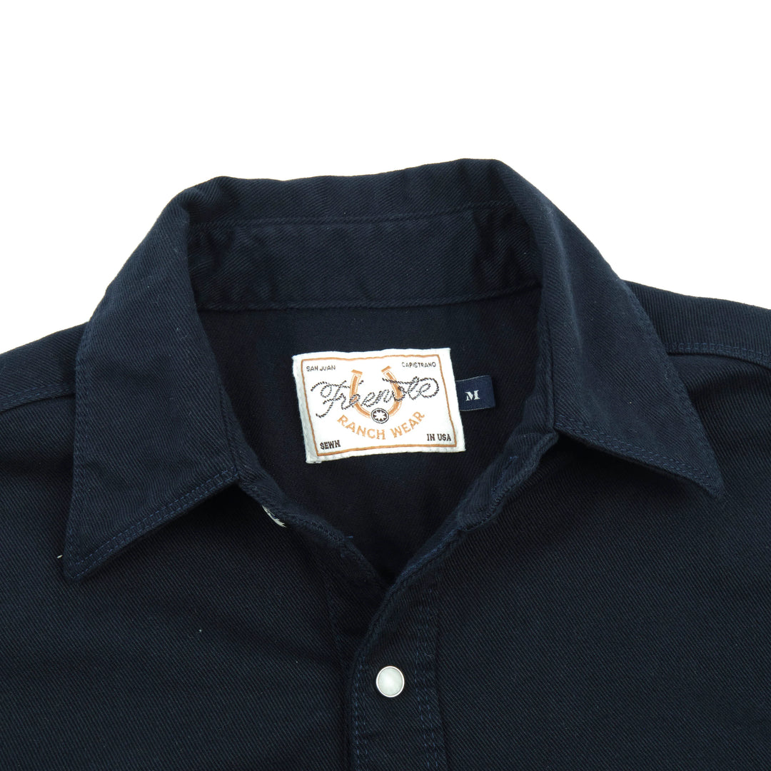 Freenote Cloth - Bodie LS Navy Twill