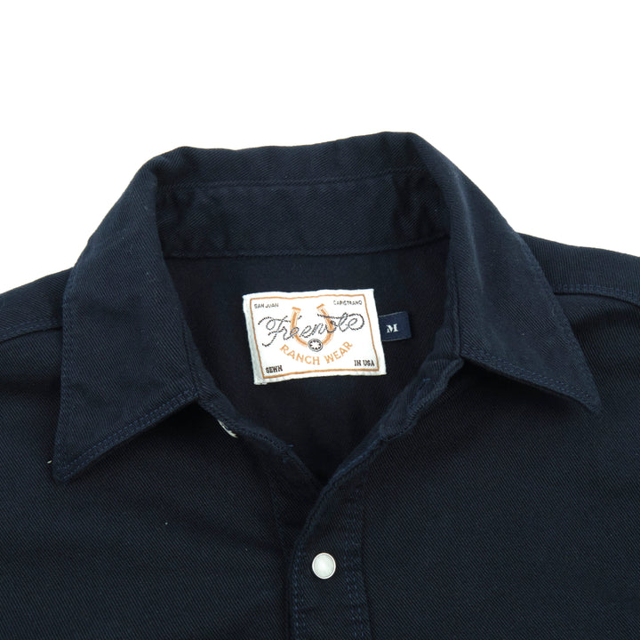 Freenote Cloth - Bodie LS Navy Twill