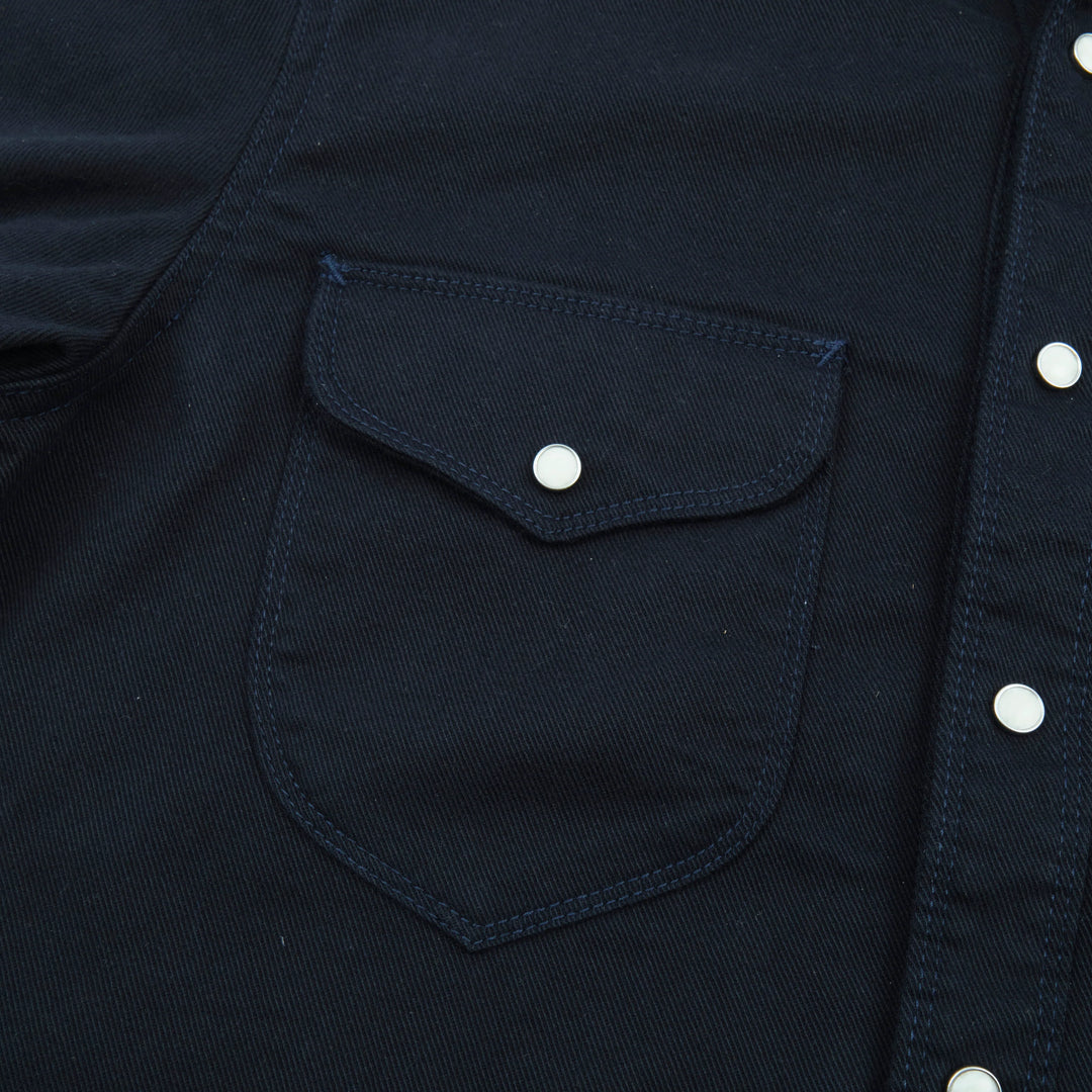 Freenote Cloth - Bodie LS Navy Twill