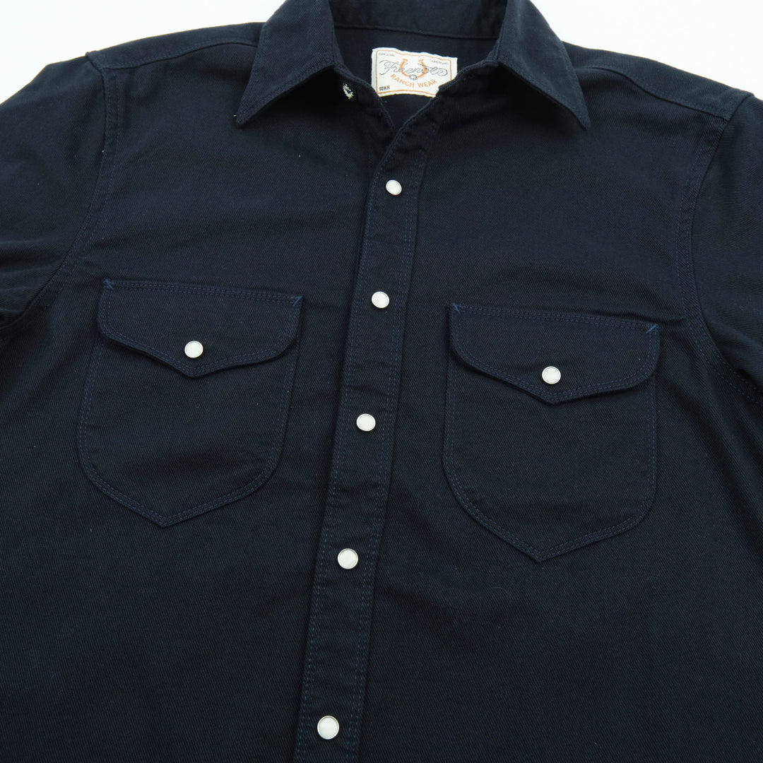 Freenote Cloth - Bodie LS Navy Twill