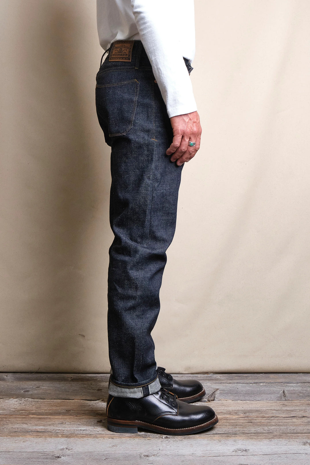 Freenote Cloth Portola Classic Taper 16oz Indigo Denim