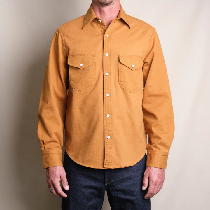 Freenote Cloth - Bodie LS Gold Twill