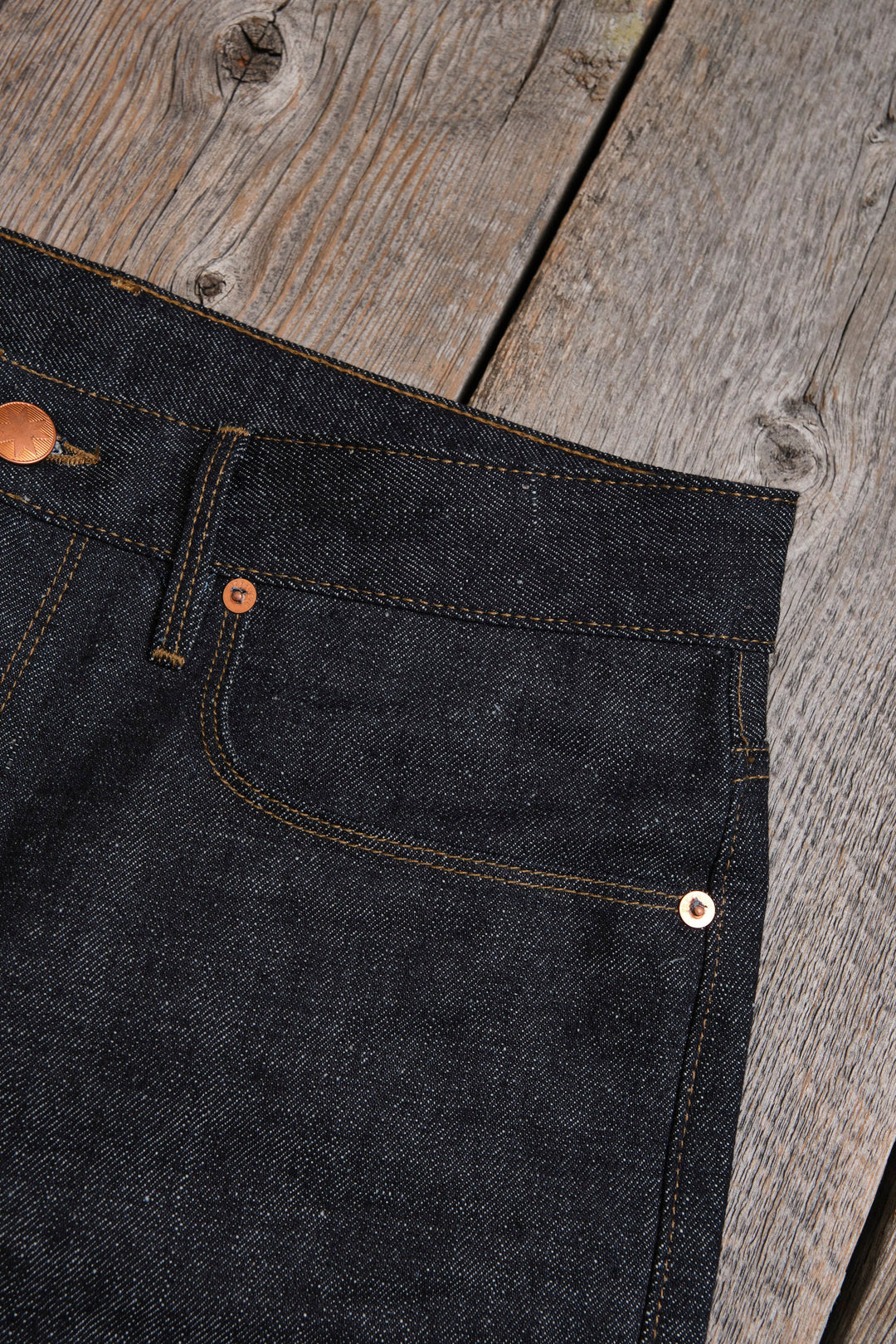 Freenote Cloth Portola Classic Taper 16oz Indigo Denim