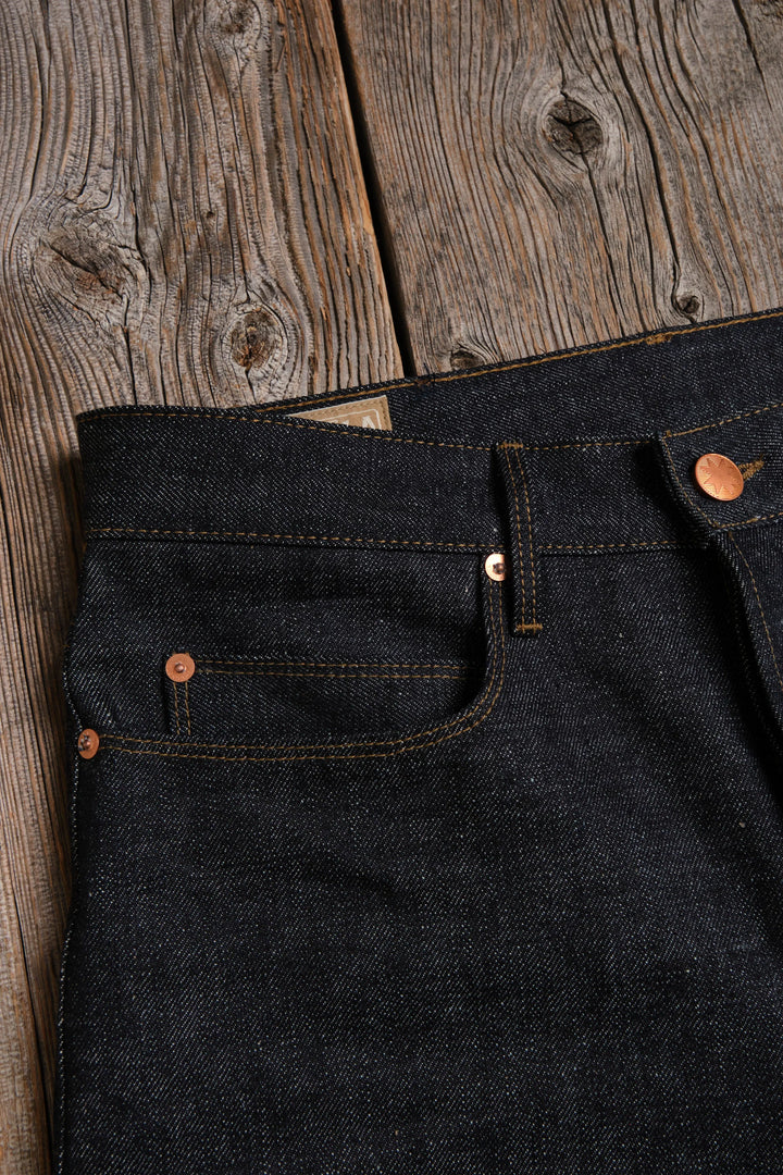 Freenote Cloth Portola Classic Taper 16oz Indigo Denim