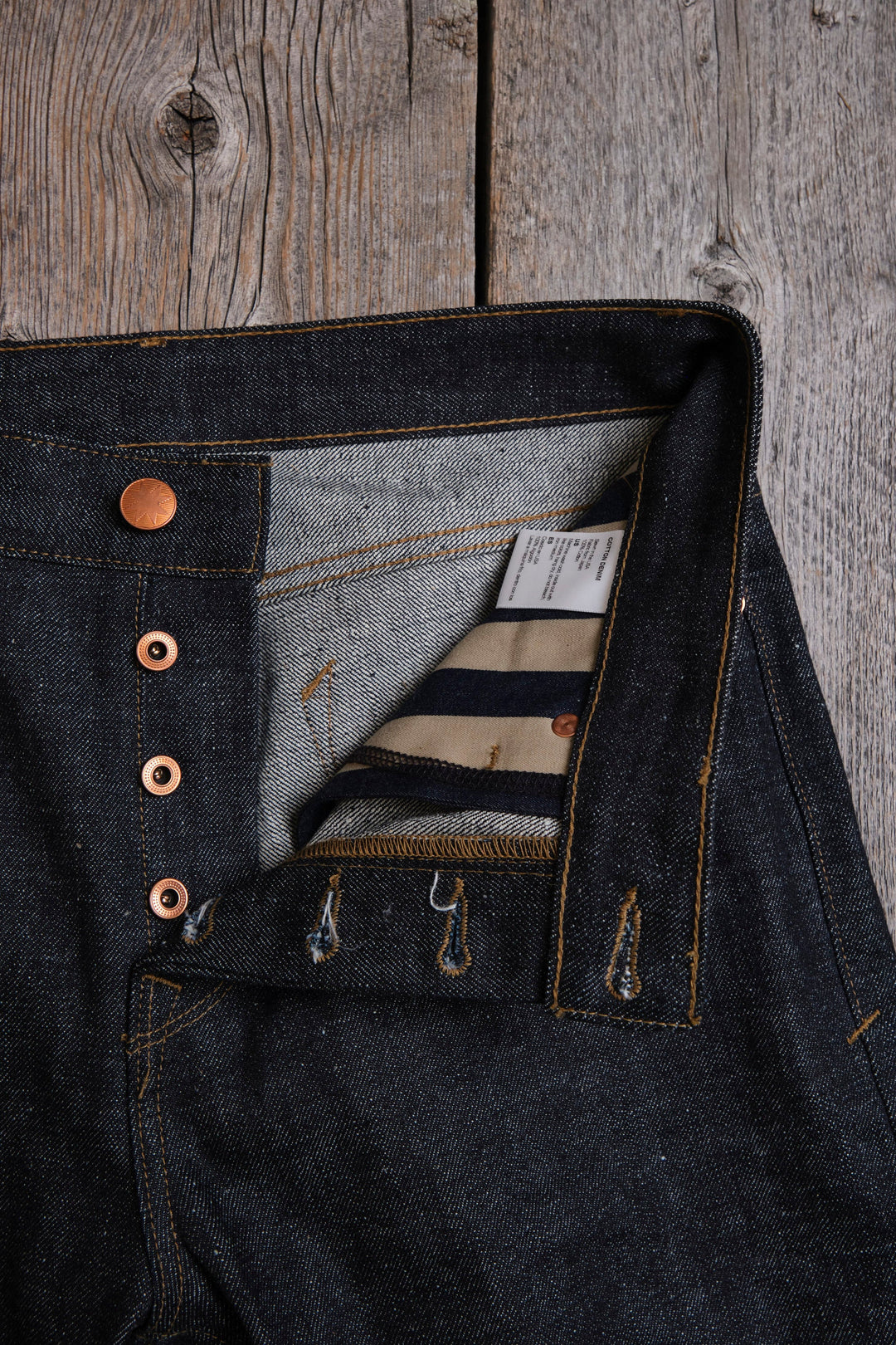 Freenote Cloth Portola Classic Taper 16oz Indigo Denim