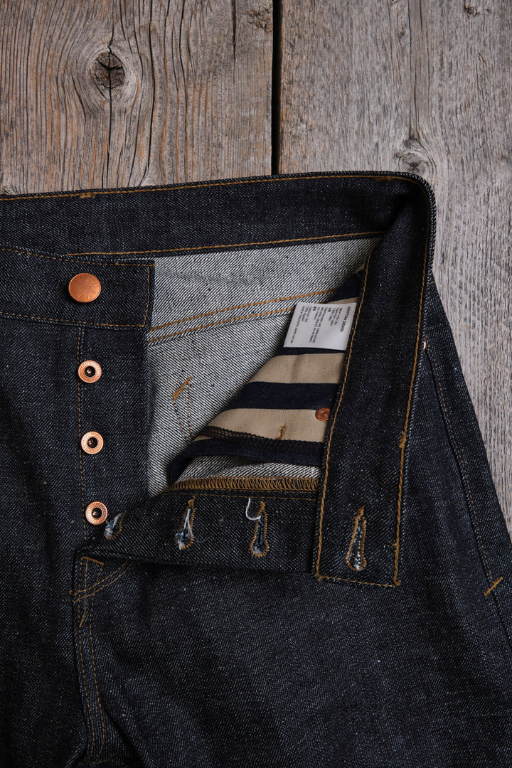 Freenote Cloth Portola Classic Taper 16oz Indigo Denim