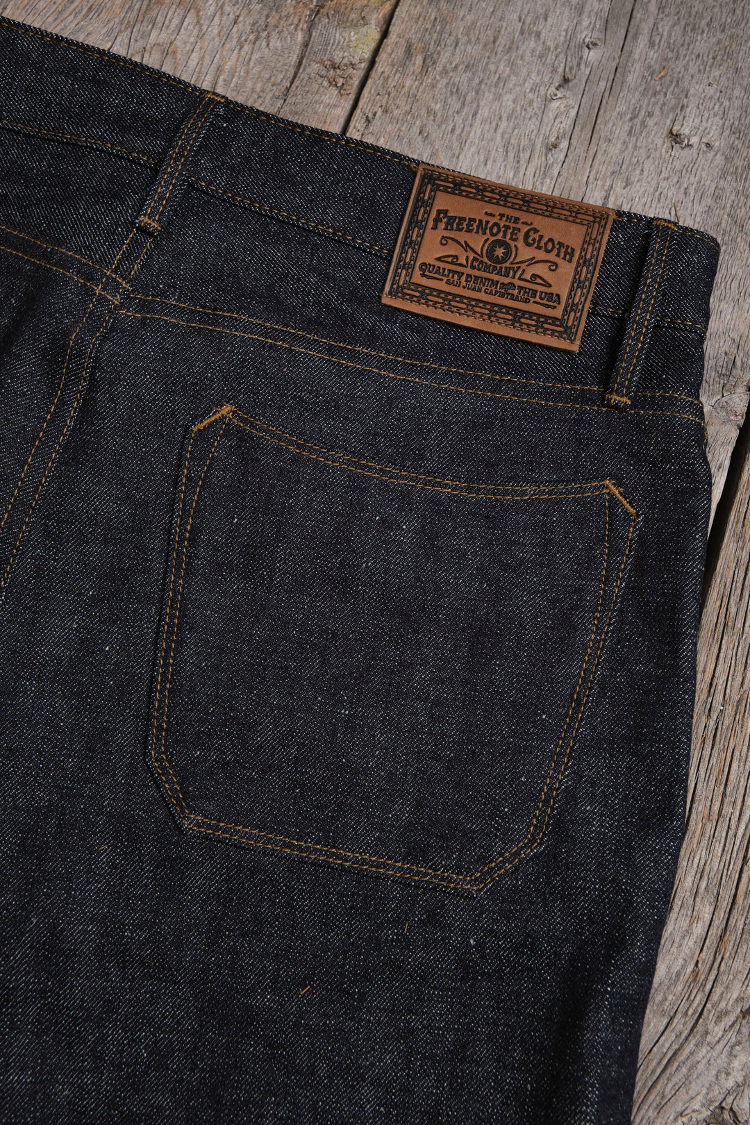Freenote Cloth Portola Classic Taper 16oz Indigo Denim