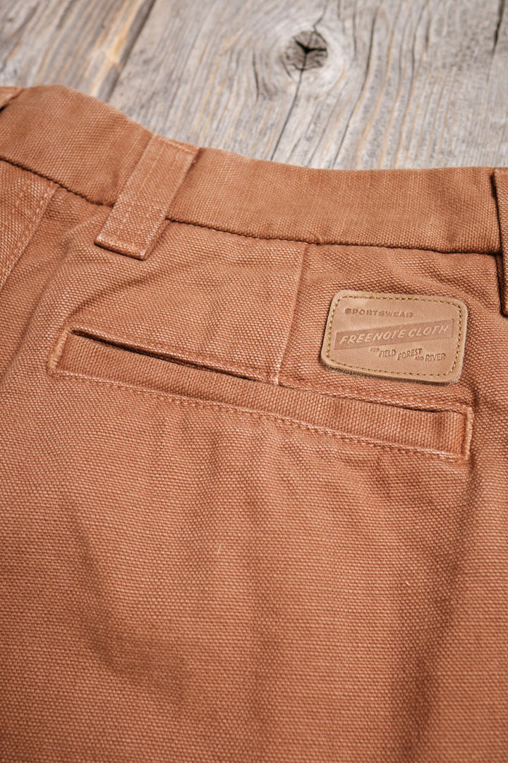 Freenote Cloth Deck Pant 14 Ounce Slub - Rust