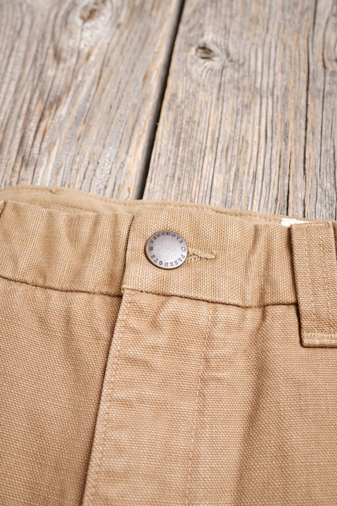 Freenote Cloth Deck Pant 14 Ounce Slub - Tan