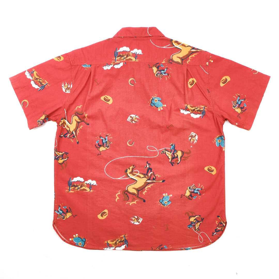 Freenote Cloth Hawaiian - Orange Cowboy
