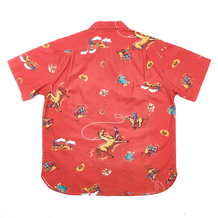 Freenote Cloth Hawaiian - Orange Cowboy